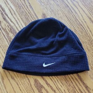 Nike Black Textured Beanie